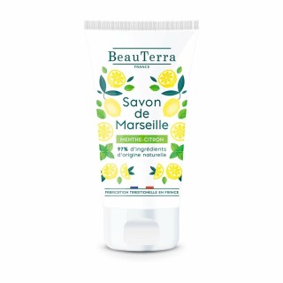 Sapone di Marsiglia Beauterra MARSEILLE 100 ml Limone Menta