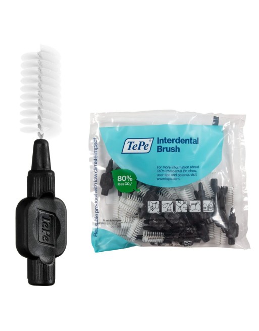 Interdentalbürsten Tepe Original Schwarz 1,5 mm 25 Stück