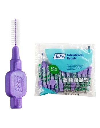 brosses interdentaires Tepe Original Pourpre 1,1 mm 25 Unités