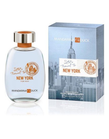 Parfum Homme Mandarina Duck Let's Travel NY EDT 100 ml