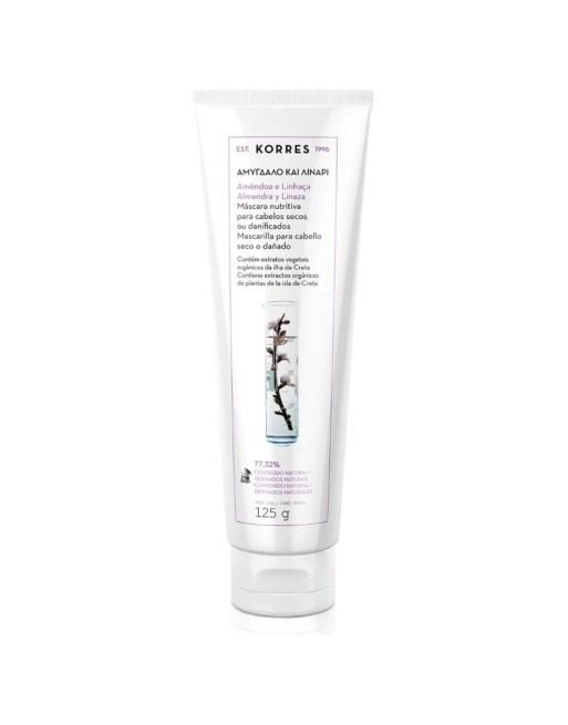 Masque nourrissant pour cheveux Korres 125 ml Cheveux secs
