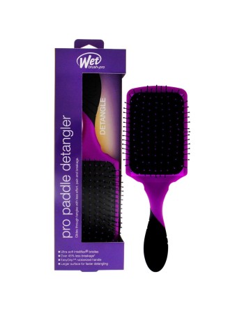 Børste til Glatning af Håret The Wet Brush Lilla Rektangulær