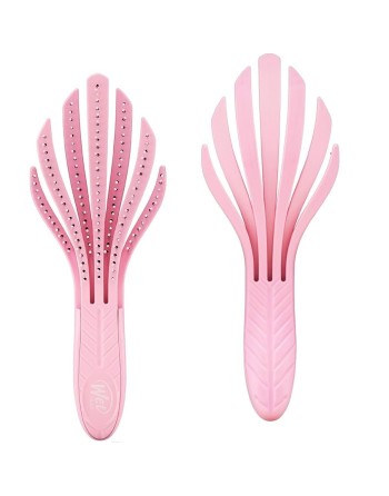 Detangling Hairbrush The Body Shop Go Green Pink Curly hair
