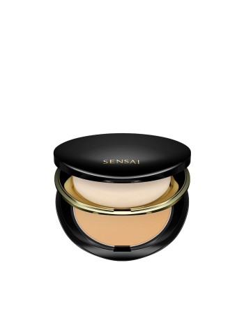 Basis für Puder-Makeup Sensai Total Finish Nº TF203 Natural beige Spf 10 11 g Nachladen