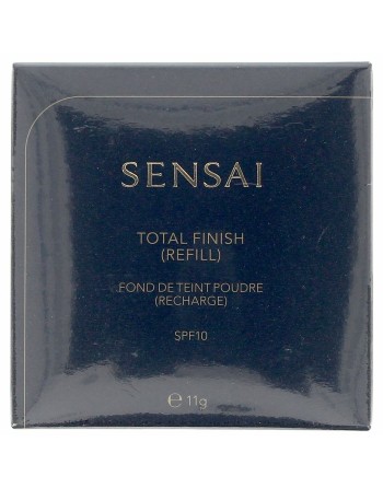 Pulver Make-up Base Sensai Total Finish Nº TF103 Warm beige Spf 10 11 g Genopfyldning: