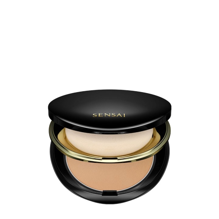 Pulver Make-up Base Sensai Total Finish Nº TF204,5 Amber beige Spf 10 11 g Genopfyldning: