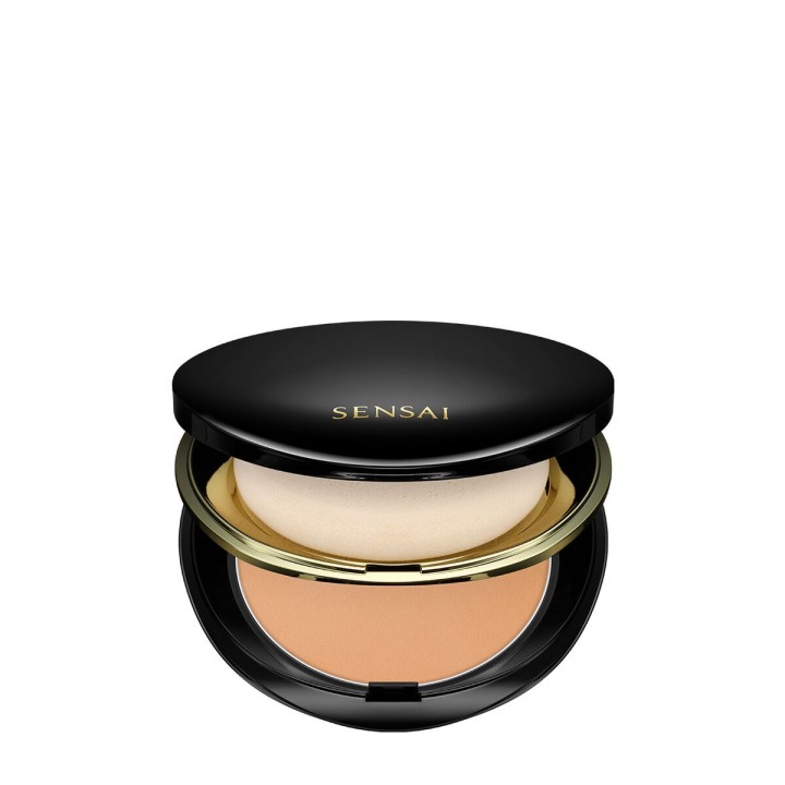 Base de Maquillaje en Polvo Sensai Total Finish Nº TF205 Topaz beige Spf 10 11 g Recarga