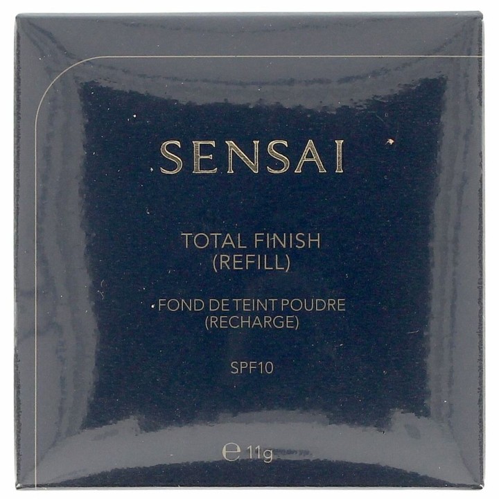 Pulver Make-up Base Sensai Total Finish Nº TF205 Topaz beige Spf 10 11 g Genopfyldning: