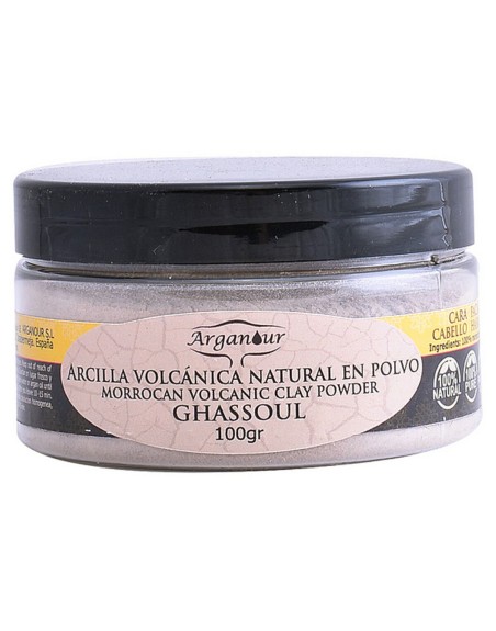 Maschera all'Argilla per Viso e Capelli Ghassoul Arganour (100 g)