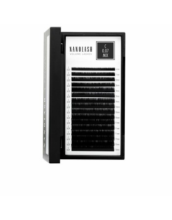 Sæt med falske øjenvipper Nanolash VOLUME LASHES Udvidelser 6-13 mm