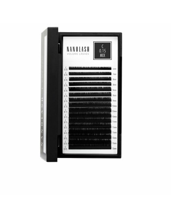 Sæt med falske øjenvipper Nanolash VOLUME LASHES Udvidelser 6-13 mm