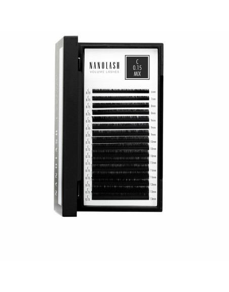 Satz falscher Wimpern Nanolash VOLUME LASHES Erweiterungen 6-13 mm