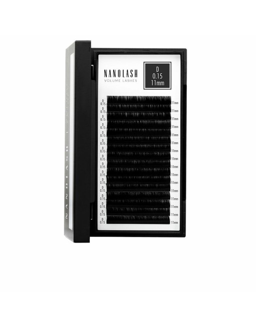 Satz falscher Wimpern Nanolash VOLUME LASHES Erweiterungen 11 mm