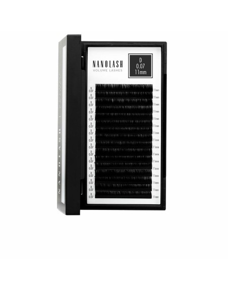 Sæt med falske øjenvipper Nanolash VOLUME LASHES Udvidelser 11 mm