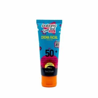 Solcreme til ansigtet Babaria Sun Fest SPF 50+ 75 ml Limited edition Flødefarvet