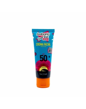 Écran solaire visage Babaria Sun Fest SPF 50+ 75 ml Édition limitée Crème