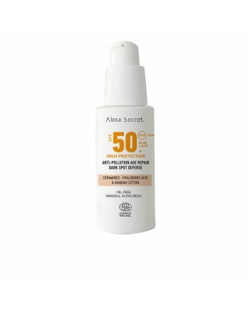 Bruma Solar Protectora Alma Secret Ideal Bronze Spf 50 50 ml