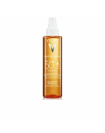 Olio Solare Vichy Capital Soleil Spf 50 200 ml Invisible