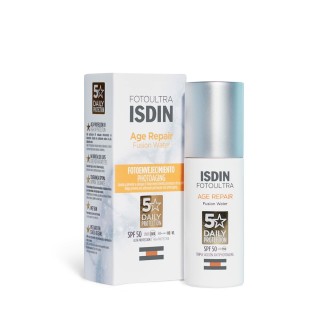 Solcreme til ansigtet Isdin Fusion Water Magic Glow Spf 50 50 ml