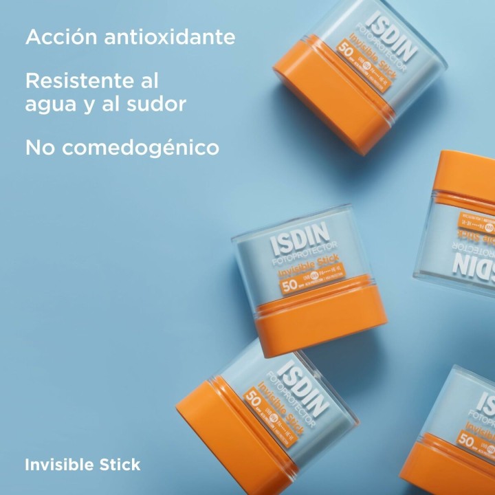Solcreme stick Isdin Invisible Stick Spf 50 10 g
