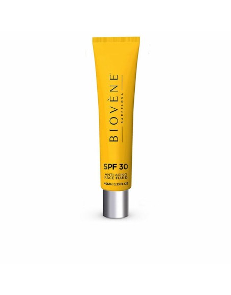 Protector Solar Fluido Biovène HYALURONIC ANTI-AGING Spf 30 40 ml Antiedad