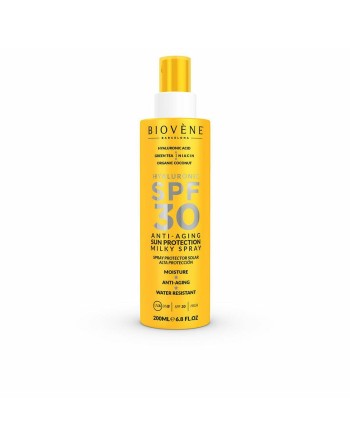 Lait solaire Biovène HYALURONIC ANTI-AGING Spf 30 200 ml Anti-âge