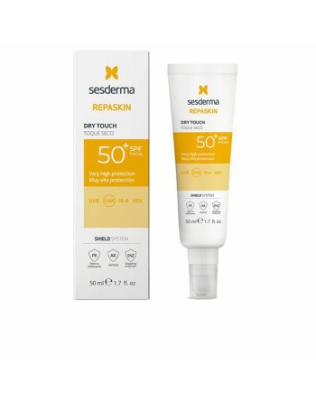 Sonnenschutzcreme für das Gesicht Sesderma REPASKIN SPF 50+ 50 ml Trocken