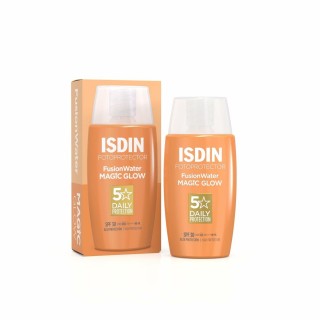 Solcreme til ansigtet Isdin Fusion Water Magic Glow Spf 30 50 ml