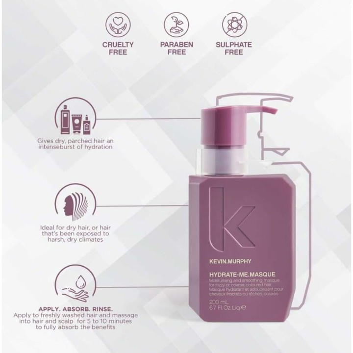 Hårmaske Kevin Murphy HYDRATE-ME 200 ml