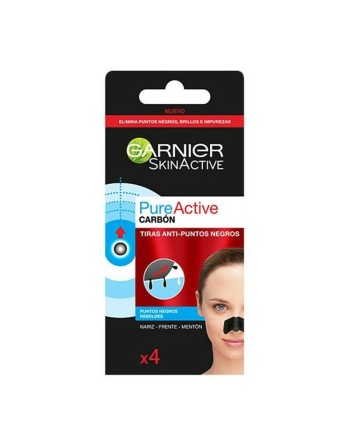 Bandes de Nettoyage  Pores Pure Active Carbon Garnier (4 uds)