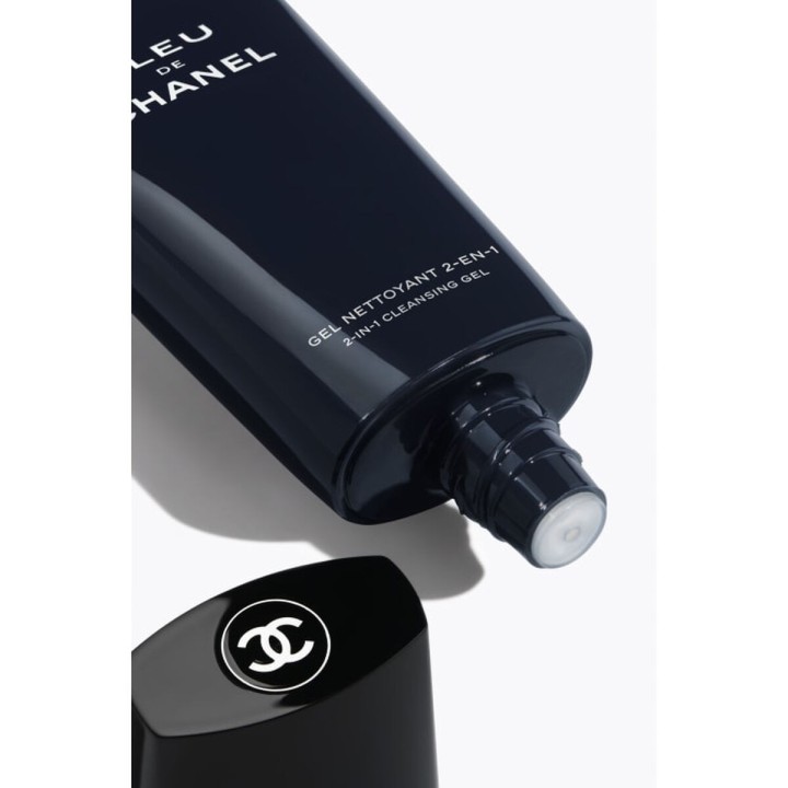 Ansigtsrens i gel-form Chanel Bleu de Chanel 2-i-1 Bleu de Chanel