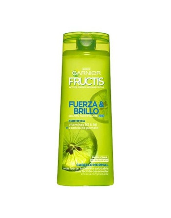 Shampooing Fortifiant Fructis Fuerza & Brillo 2 en 1 Garnier Fructis (360 ml) 360 ml