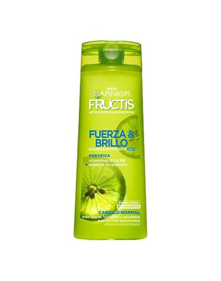 Styrkelse af shampoo Fructis Fuerza & Brillo 2 en 1 Garnier Fructis (360 ml) 360 ml