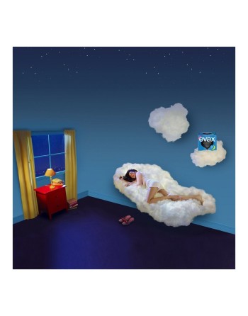 Hygiejnebind med Vinger til Natten Evax COTTONLIKE (9 uds)