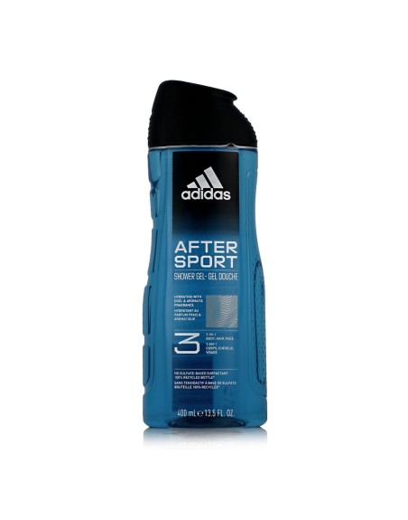 Duschgel Adidas AFTER SPORT 400 ml 3 in 1