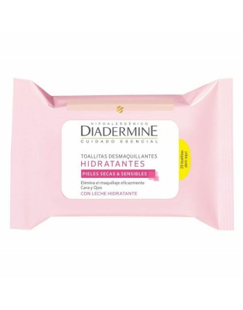 Make Up Remover Wipes Diadermine Moisturizing 25 Units