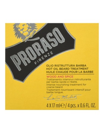 Huile pour barbe Proraso For Men (4 x 17 ml)