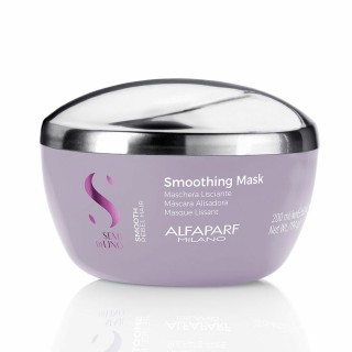 Hårmaske Alfaparf Milano Semi di Lino Smooth Rebel Hair 200 ml Blødgøringsmiddel