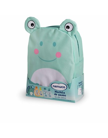 Ensemble de Bain Pour Bébé Nenuco Mochila Ranita Lote Grenouille
