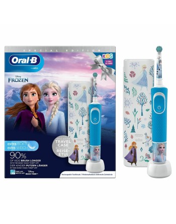 Elektrisk tandbørste Oral-B D100 KIDS Sort Sort/Grå