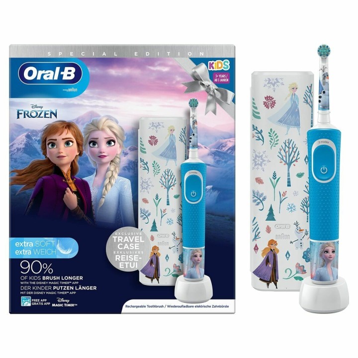 Elektrisk tandbørste Oral-B D100 KIDS Sort Sort/Grå