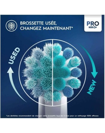 Elektrisk tandbørste Oral-B D100 KIDS Sort Sort/Grå