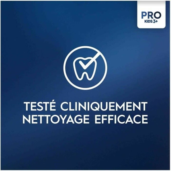 Cepillo de Dientes Eléctrico Oral-B D100 KIDS Negro Negro/Gris