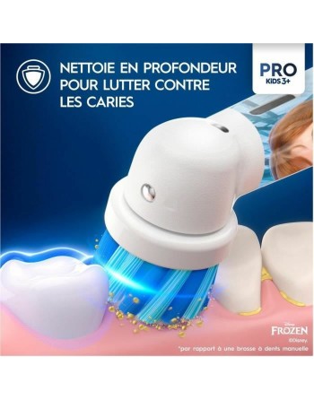 Elektrisk tandbørste Oral-B D100 KIDS Sort Sort/Grå