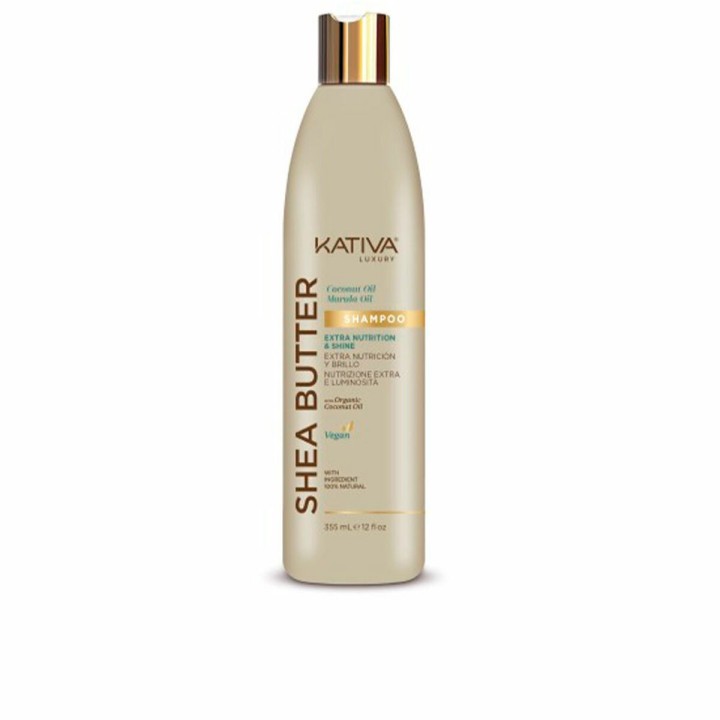 Shampoo Kativa Shea Butter 355 ml Burro di Karitè Olio di cocco