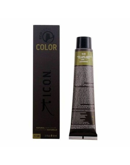 Farvecreme Ecotech Color I.c.o.n. Ecotech Color Nº 9,43 Very Light Copper Golden Blonde 60 ml