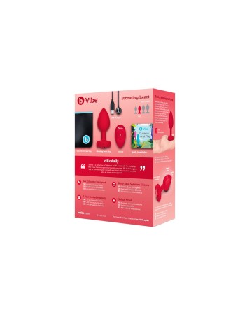 Vibrator B-Vibe Heart Red