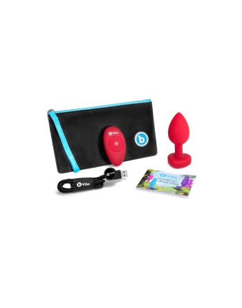 Vibratore B-Vibe Heart Rosso