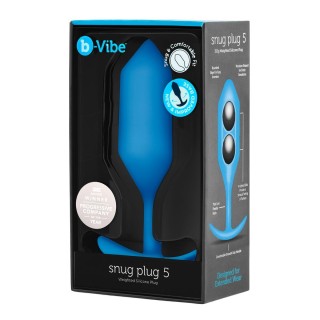 Vibrerende Buttplug B-Vibe 5 Blå