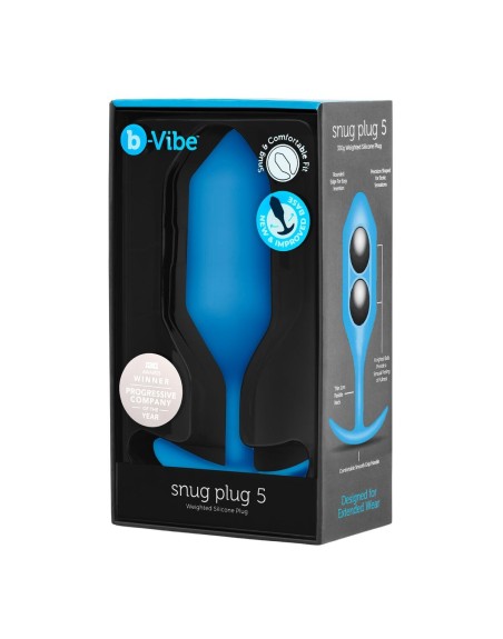 Vibrating Butt Plug B-Vibe 5 Blue